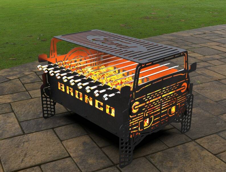 2020 Ford Bronco Collapsible Firepit Metal SHIPS FLAT