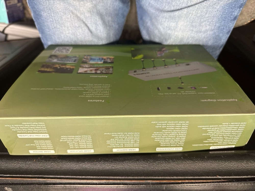 4K 2x2 HDMI Video Wall Controller TV Wall Processor (Model HDVW2X2)