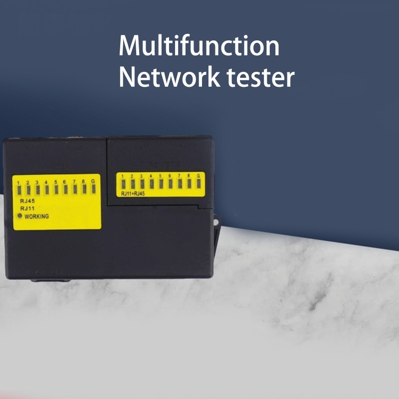 Multi-functiona lNetwork Cable Tester Rj45 Rj11 CAT5 Lan Ethernet Line Tester