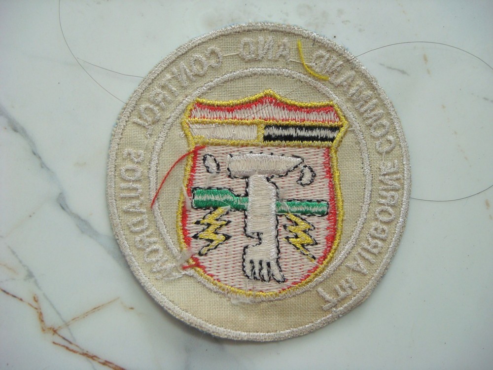 US 7th AIRBORNE COMMAND & CONTROL SQUADRON, VIETNAM WAR PATCH