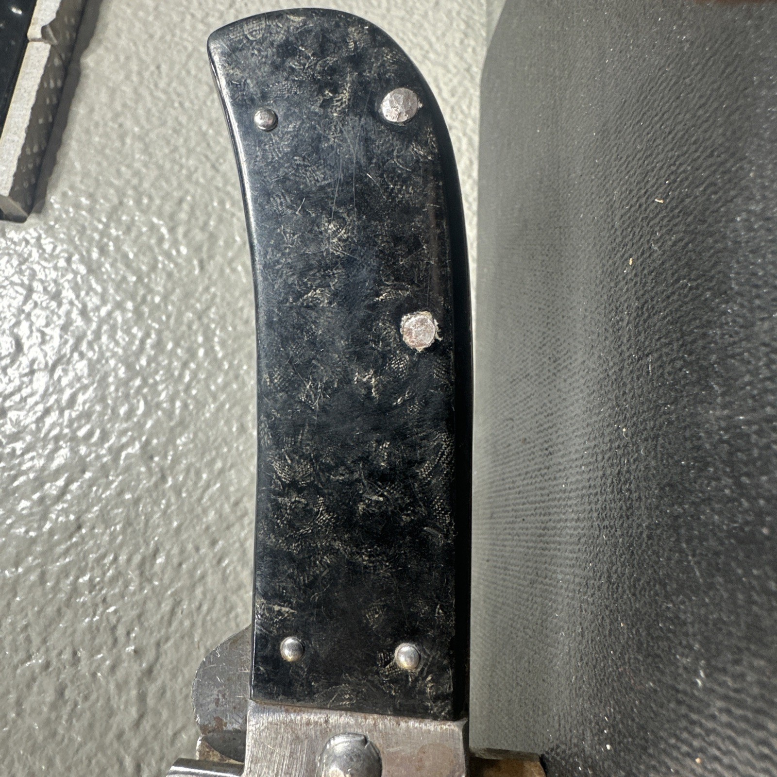 WWII US AAF Cattaraugus U.S.A.Folding Survival Machete Pilots Bolo W/guard