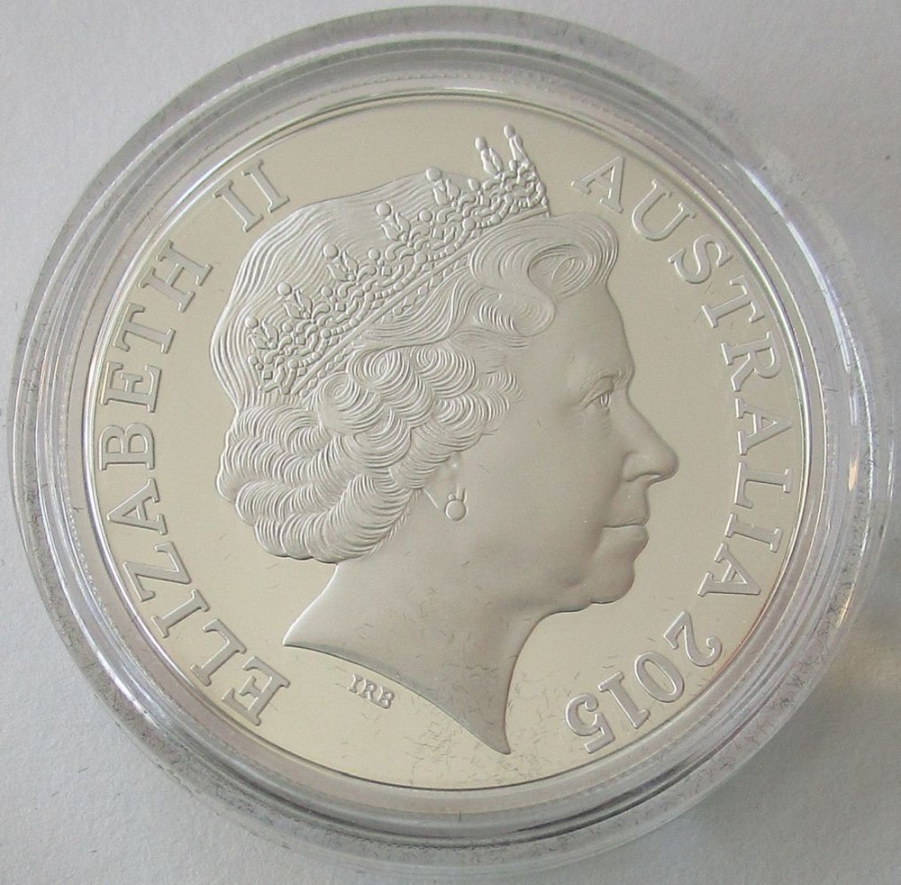 Australia 1 Dollar 2015 Kangaroo 1 Oz Silver Proof