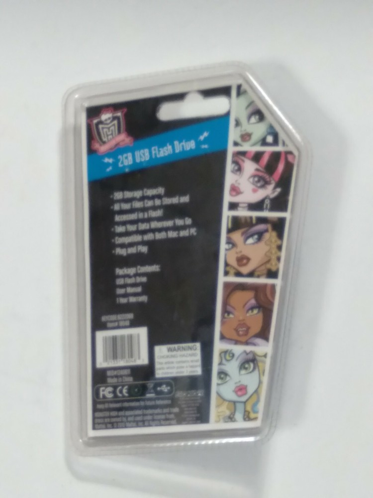 Monster High 2GB USB Flash Drive