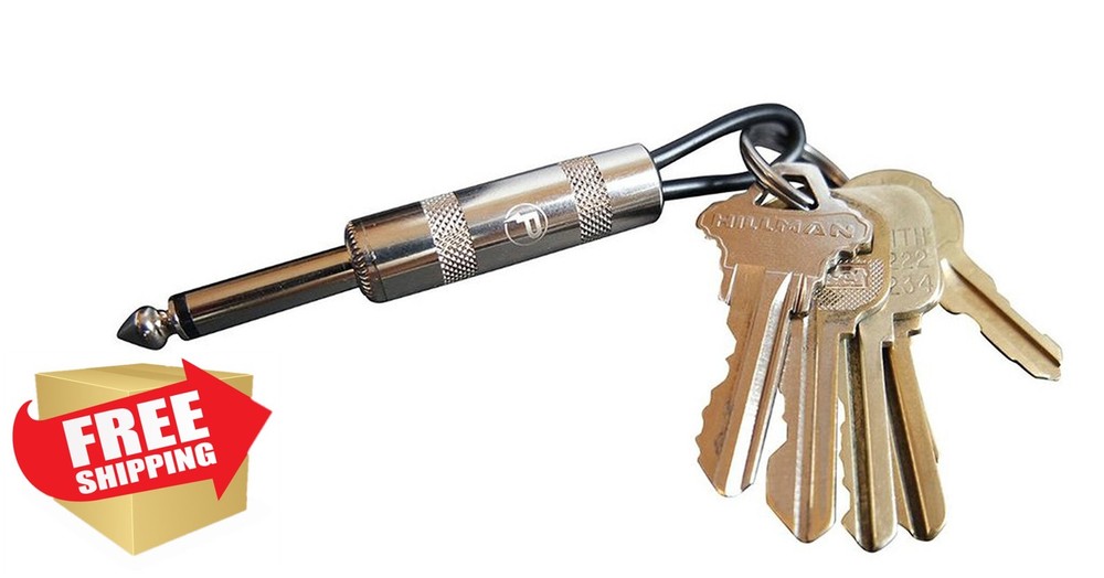 Pluginz Jack Rack 1/4" Input Jack Keychain