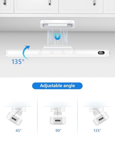 5W Led Light Bar with Remote Control, 2500mah 5W with Remote No Motion Sensor