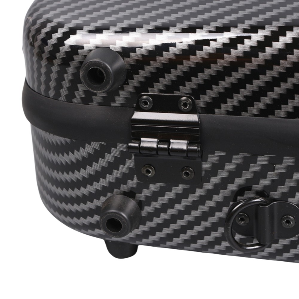 Carbon Fiber Violin Case 4/4 Lightweight Hard Shell with Code lock and Backstrap