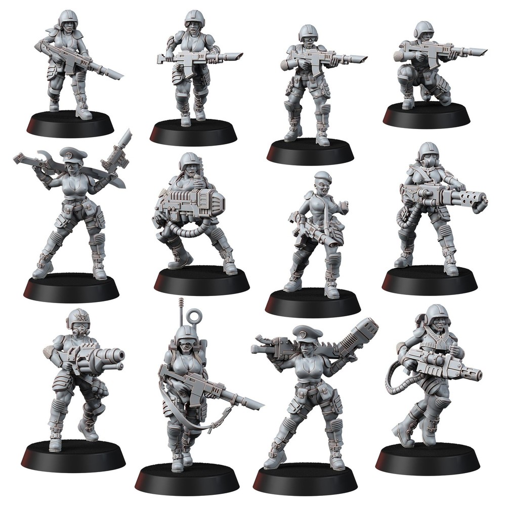 FEMALE CORPS GUARDBABE INFANTRY V1
