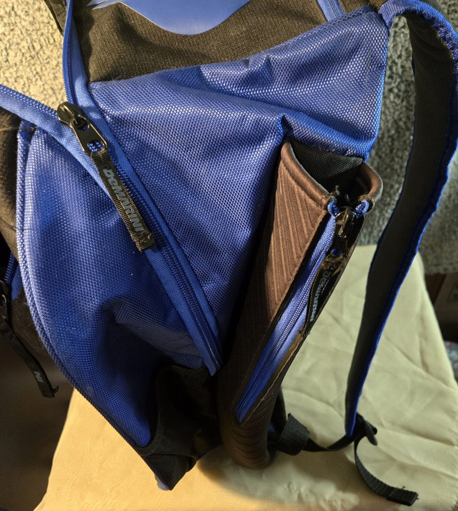 DeMarini Voodoo Junior Baseball/Softball Backpack Bag - Navy