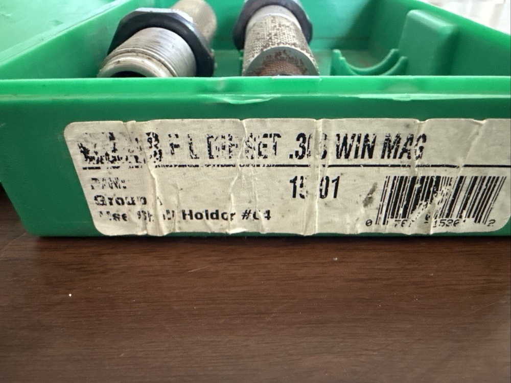 rcbs reloading dies used lot