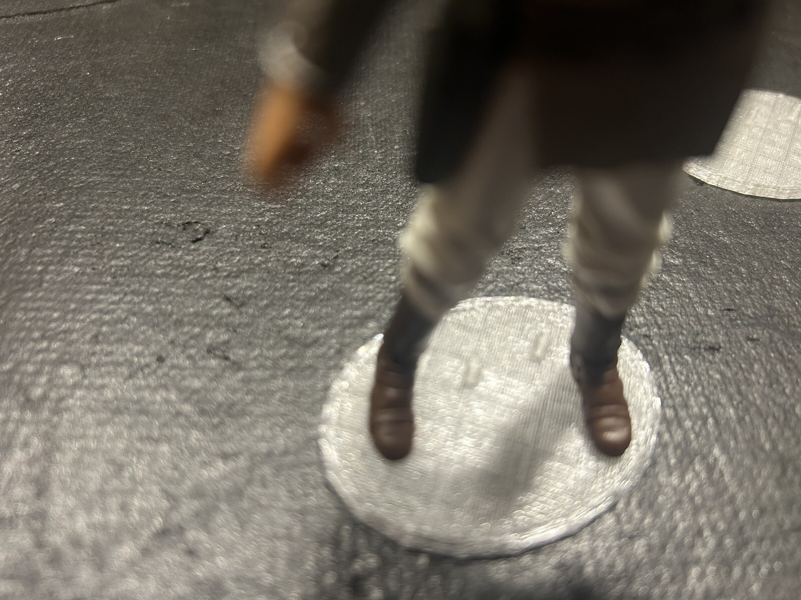 Modern Star Wars action figure stands. QTY 45