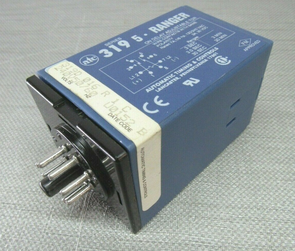 ATC 319D-016-R-1-C Solid Timer Delay Relay