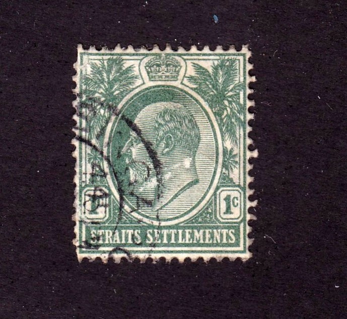 Straits Settlements 105 used FREE SHIPPING!!