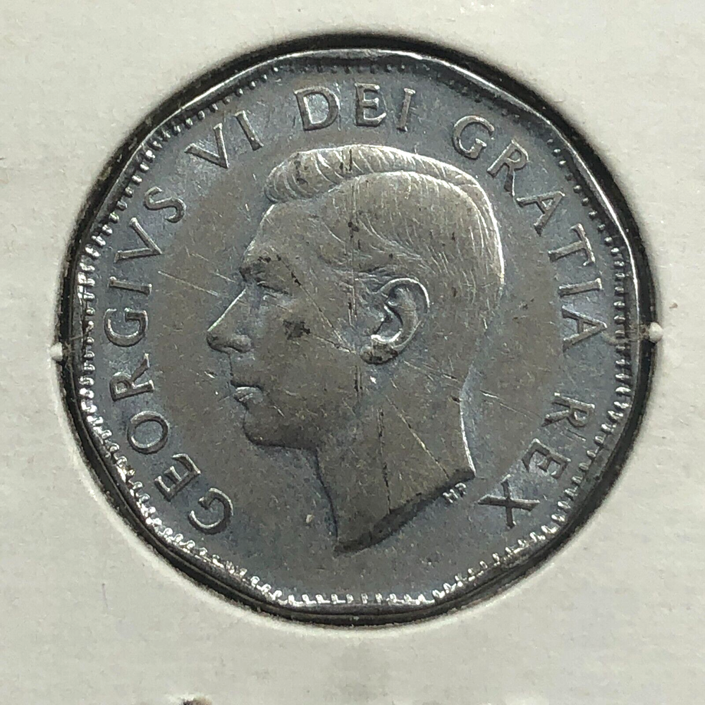 1952 Canada Five Cent Foreign Coin #1473