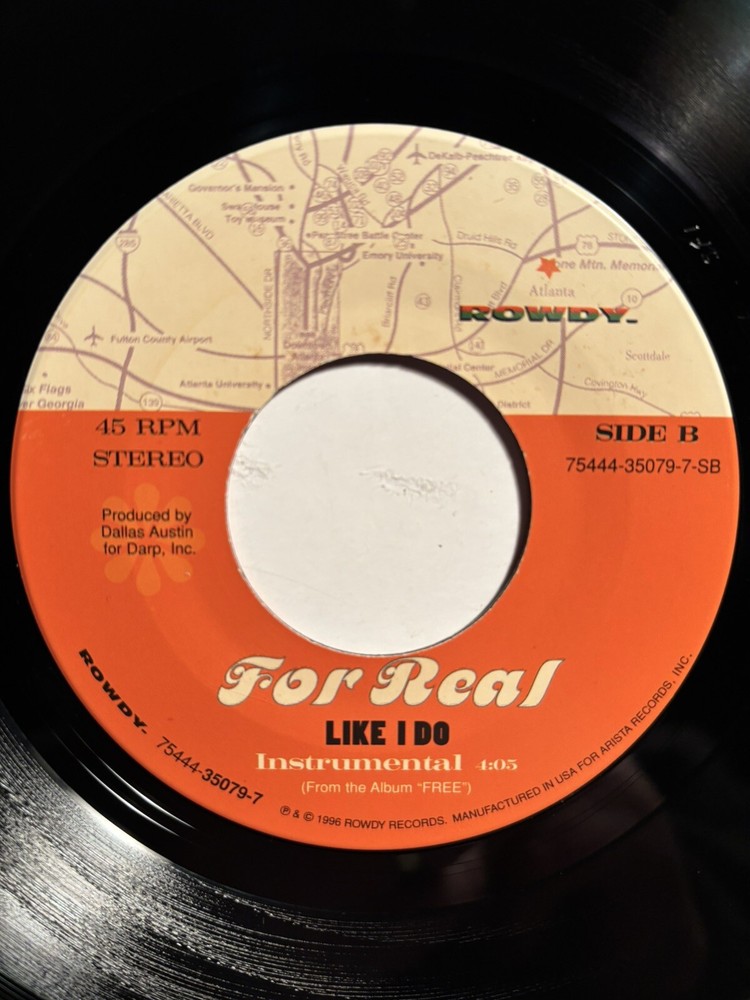 For Real “Like I Do” Rowdy 7” 45 VG+++