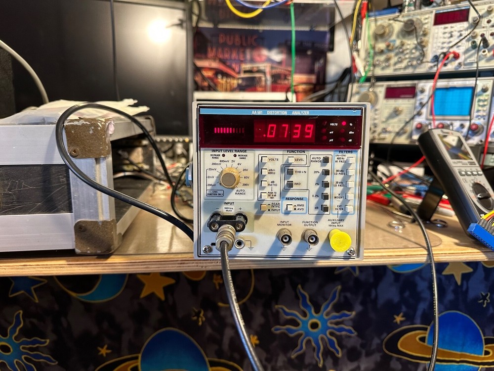 AA 501 Audio/Distortion Analyzer - Option 1