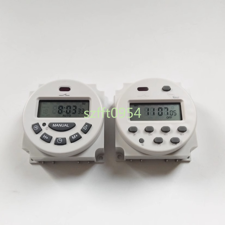 Timer Switch CN101A Digital LCD Control 110V 16A Electronic Relay Programmab