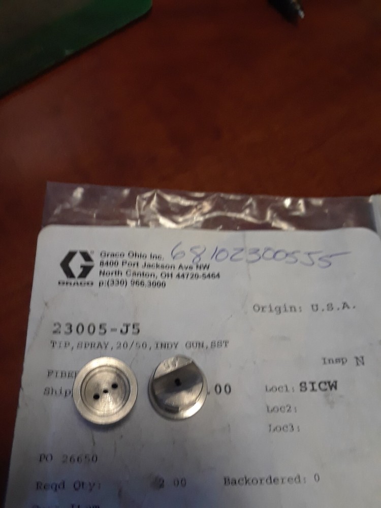 Graco Spray Gun Tip  20/50, SST