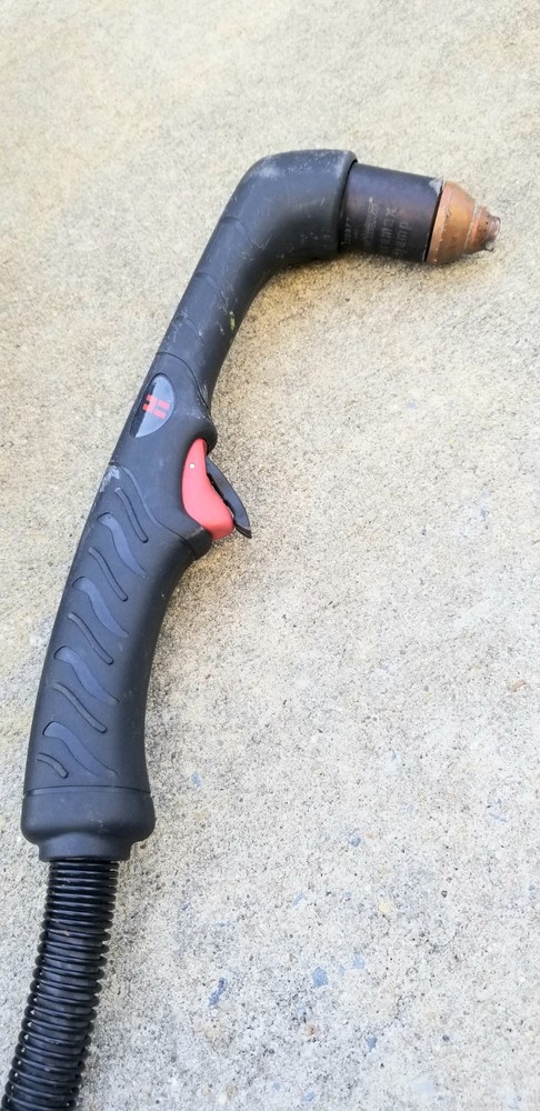 Genuine HYPERTHERM 125 Amp 85 Degree Plasma Torch & 50' Hose - 059493