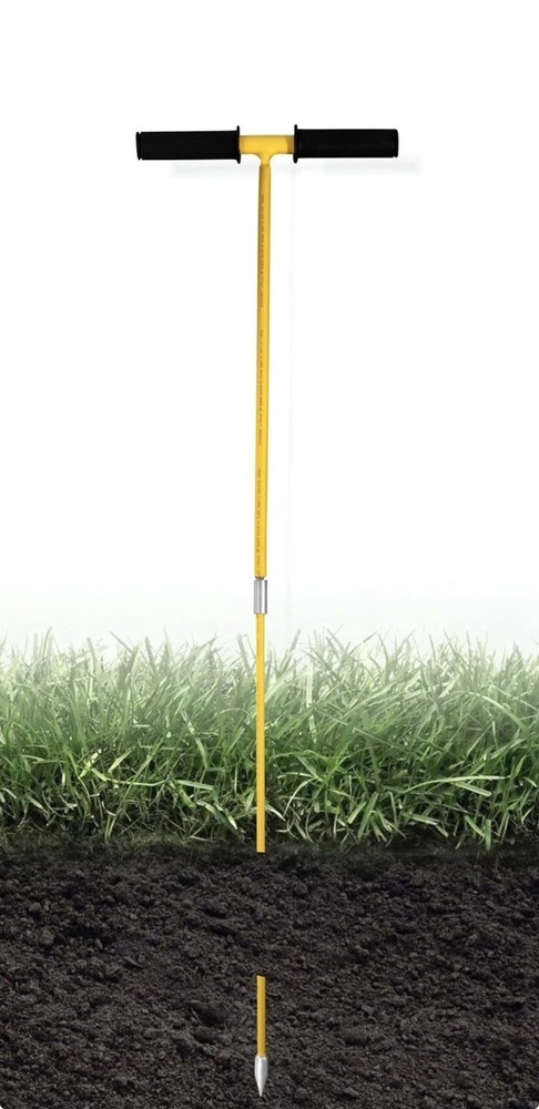 FEBTECH-Metal Soil Probe Rod-Insulated Septic Tank Probe-48-Inch Long Overall