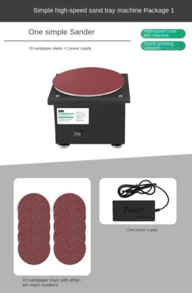 Mini Belt Sander Electric Grinding Sanding Polishing Machine Edge Sharpener