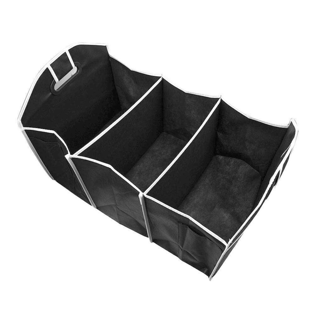 Trunk Cargo Organizer Collapsible Storage Bin Bag For Caddy Car Truck SUV