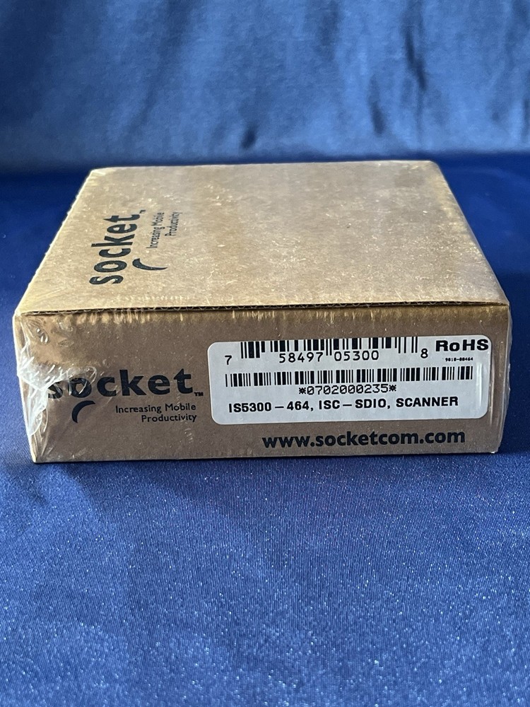 Genuine Socket Secure Digital Scan Card IS5300-464 NEW & SEALED