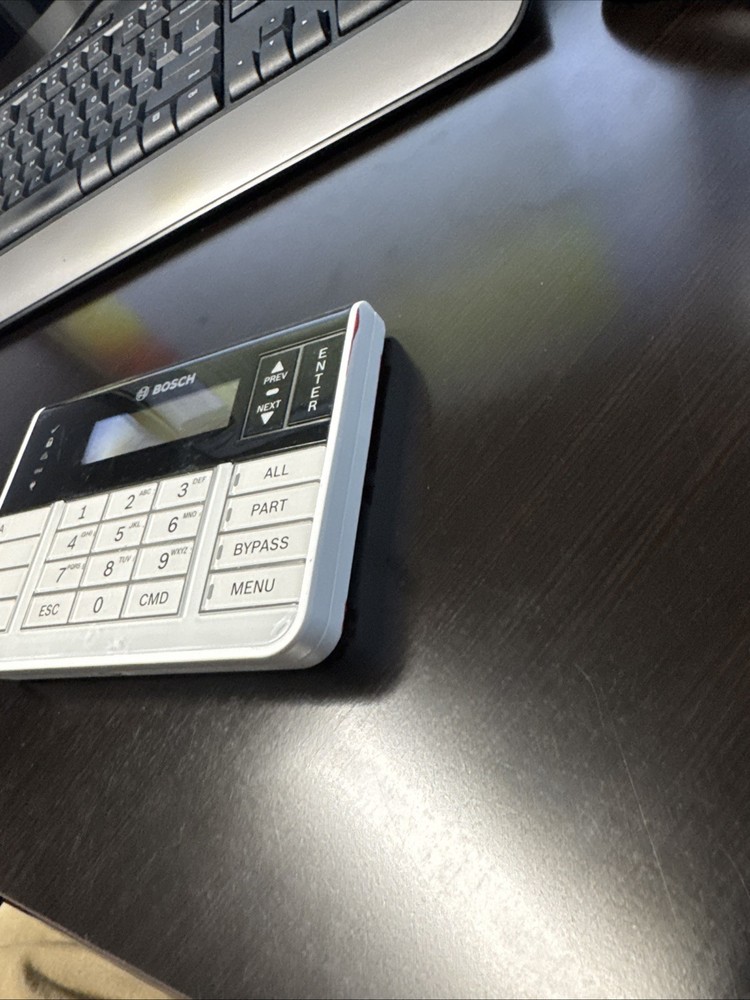 Bosch B920 Security Keypad Soft Keys Text Display Alarm System Tested & Working