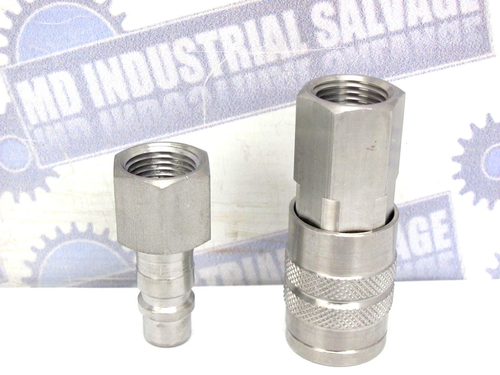 DIXON - 4FF4-S & D4F4-S - 1/2 in 303 Stainless DF QUICK DISCONNECT & NIPPLE NEW