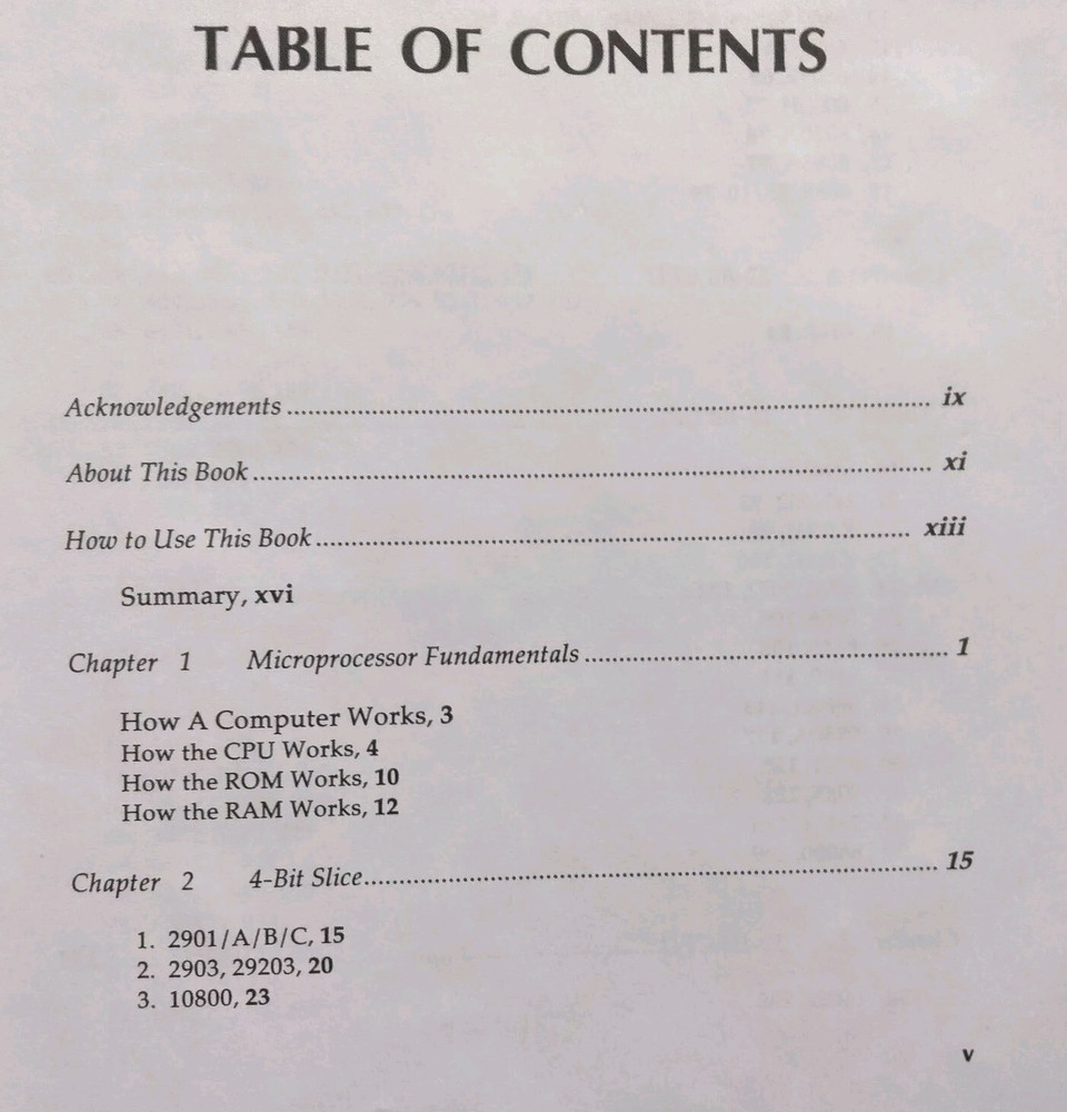 Microprocessor and Microcomputer Data Digest Walter Buchsbaum Weissenberg 1983