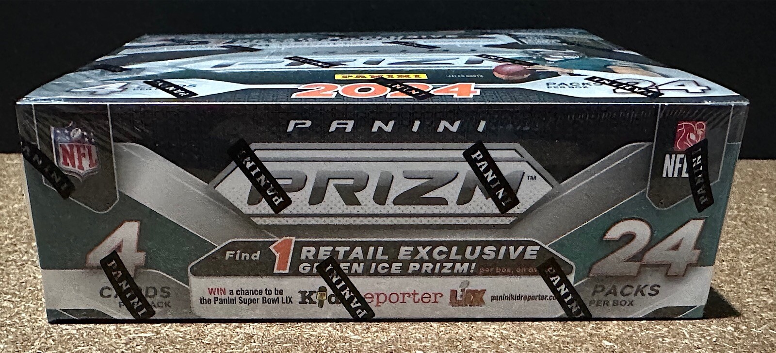 2024 PANINI PRIZM FOOTBALL FACTORY SEALED 24 PACK RETAIL BOX NFL - IN HAND!