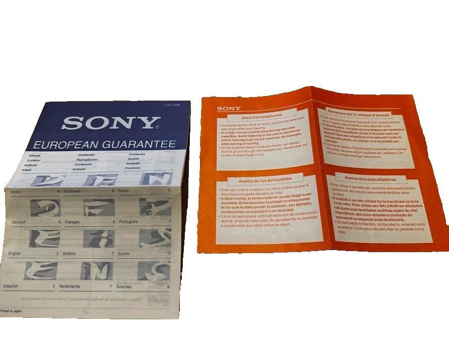 Sony MiniDisc Walkman MZ-R90