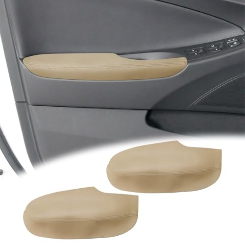 2PCS Front Door Panel Armrest Cover Replacement Compatible with Hyundai Sonata
