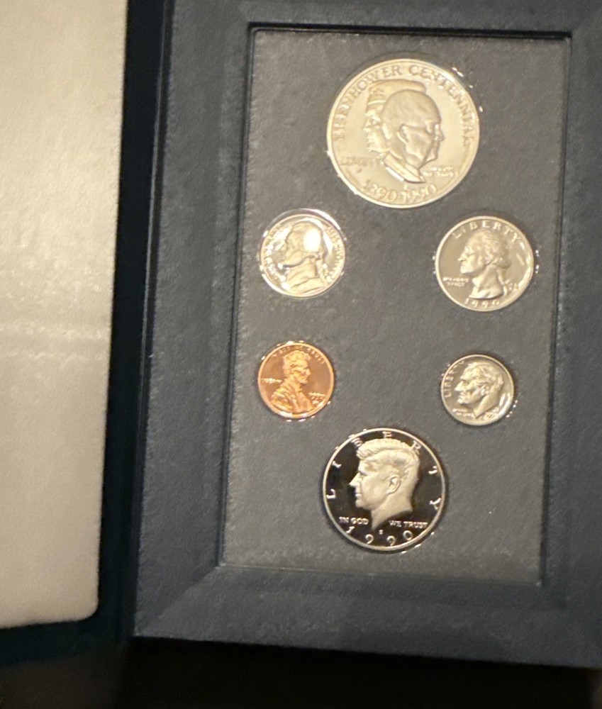 1990 US MINT PRESTIGE PROOF SET w/ OGP & COA