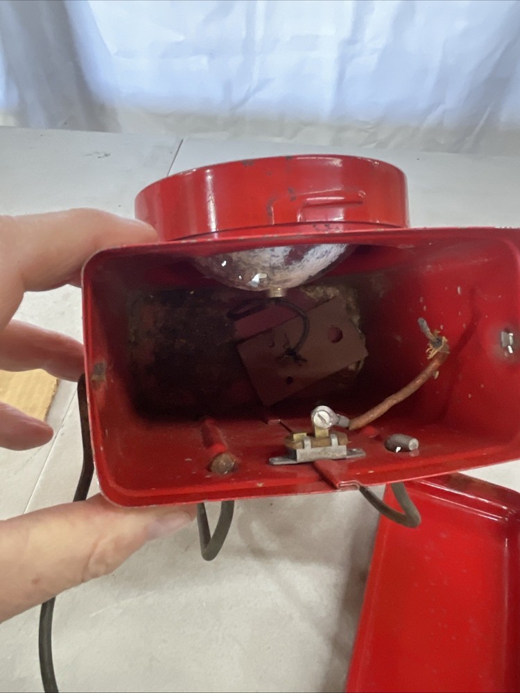 Vintage Delta Redbird Electric Lantern