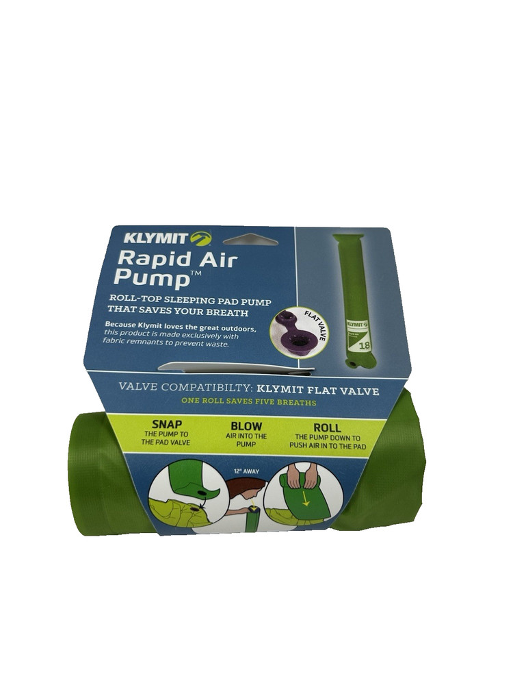 Klymit Rapid Air Pump for Inflatable Sleeping Pads