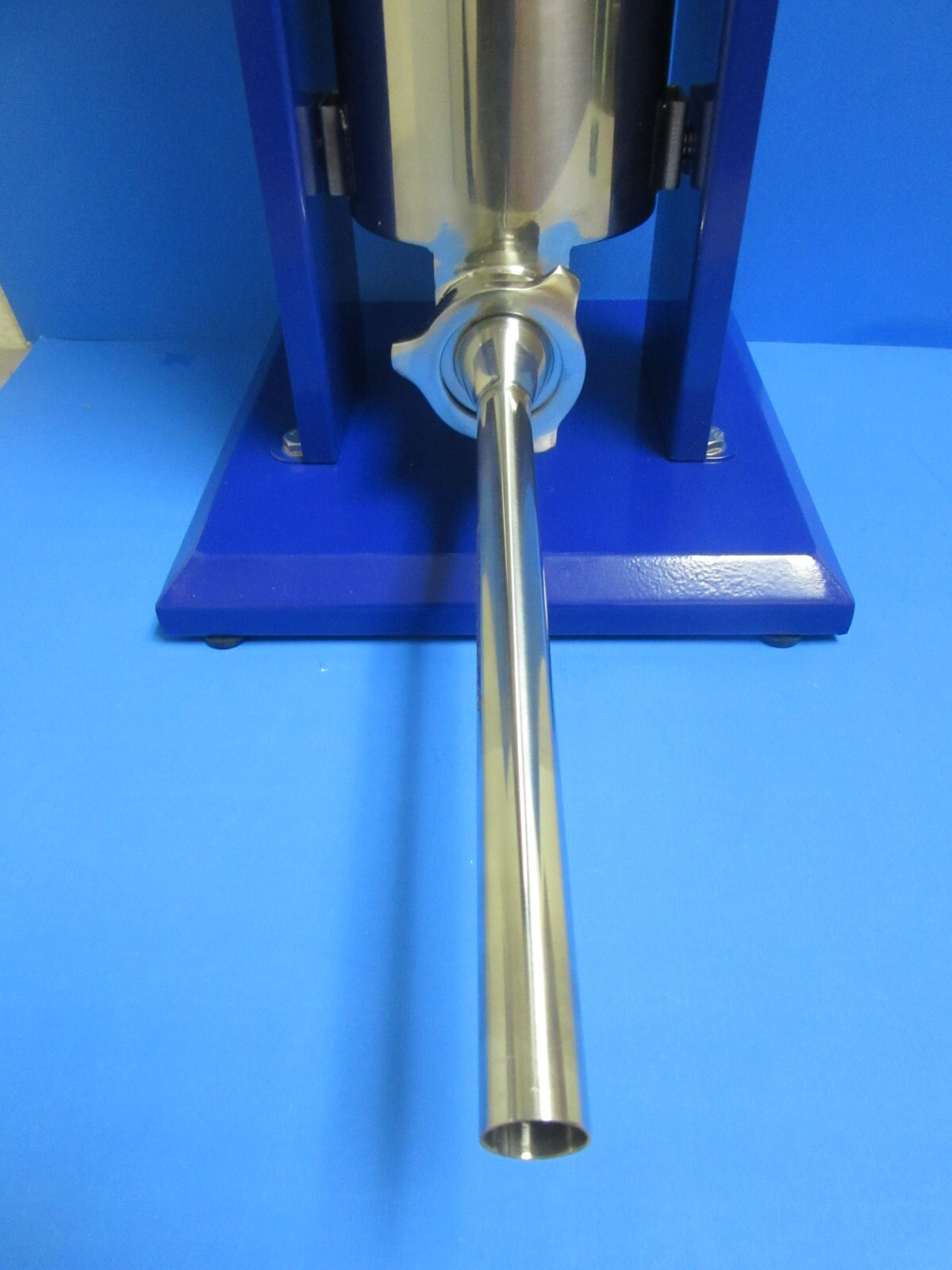 12" EXTRA LONG tube 3/4" dia x 2" base for Vevor sausage stuffer. HEAVY DUTY