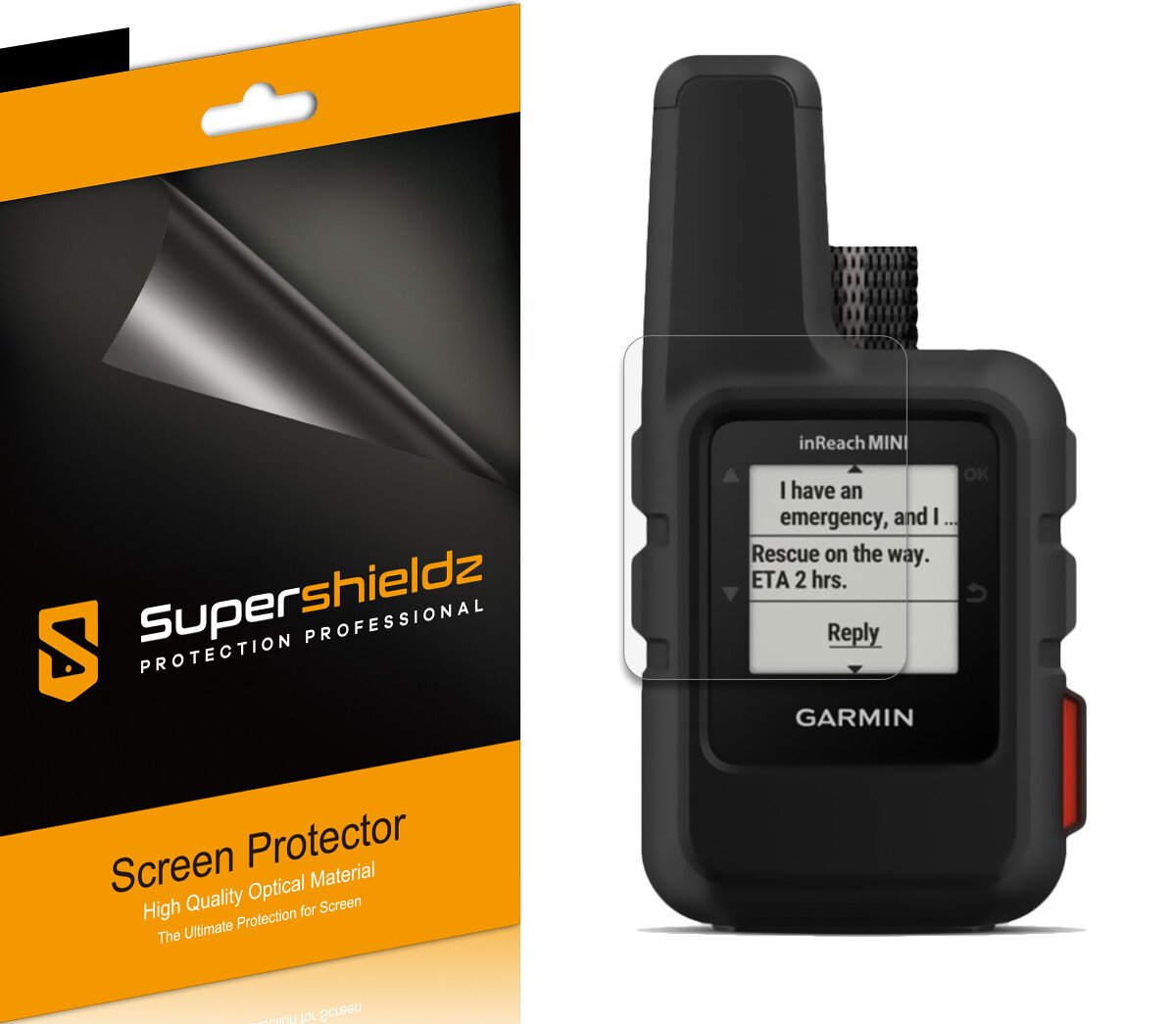 6X Supershieldz Anti Glare Matte Screen Protector for Garmin inReach Mini/ 2