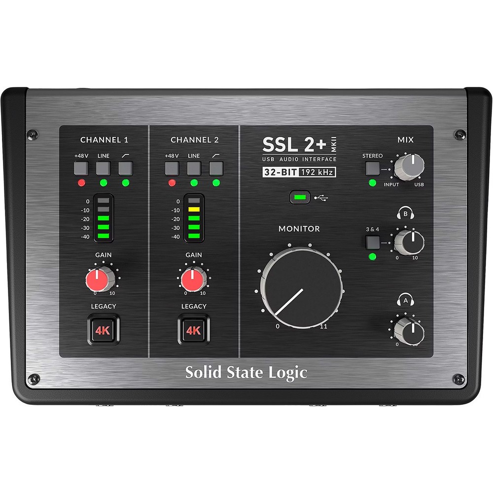 Solid State Logic SSL 2+ MKII USB-C Audio Interface