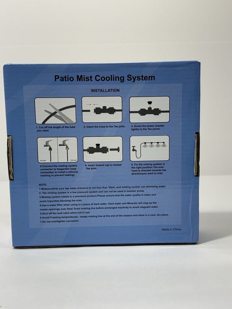 Patio Misting System