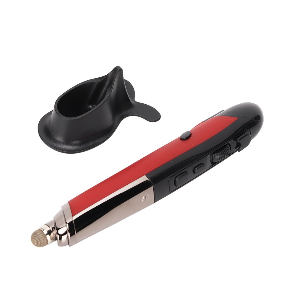 Wireless Pen Mouse 3 Levels Adjustable DPI Touch Screen Writing For Computer Red