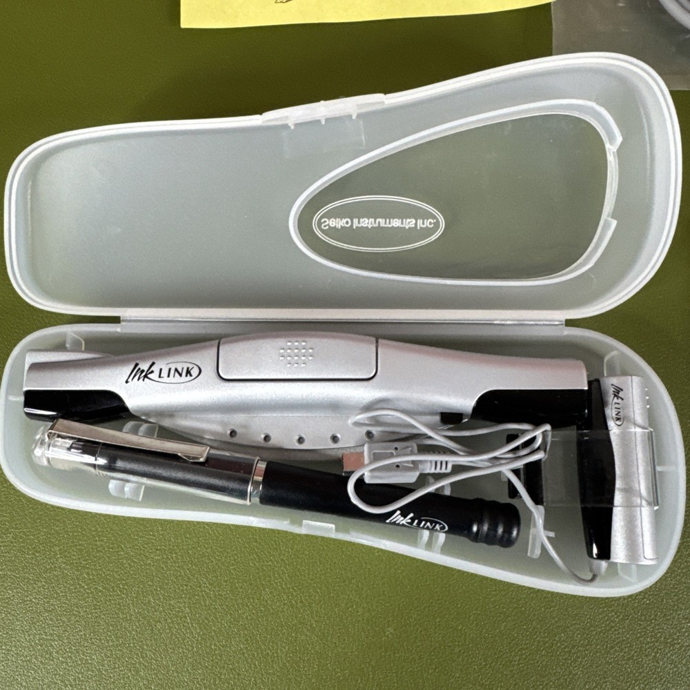 Seiko INKLINK INK LINK Computer Handwriting System - Write to PC Laptop etc.
