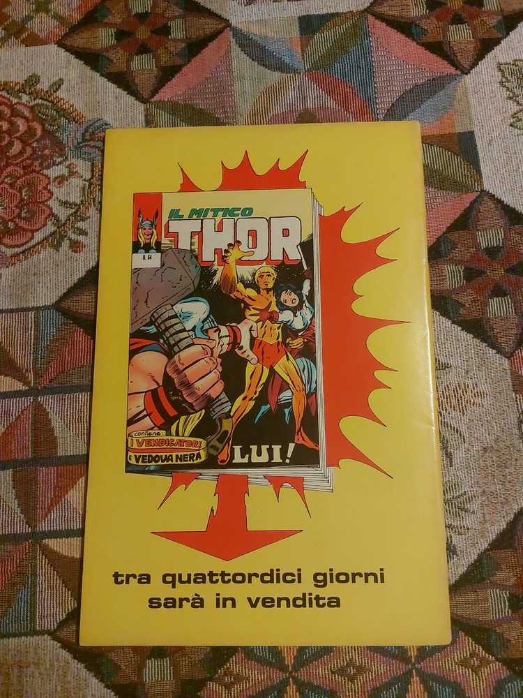 Editoriale Corno Il Mitico Thor No. 63 Del 1973