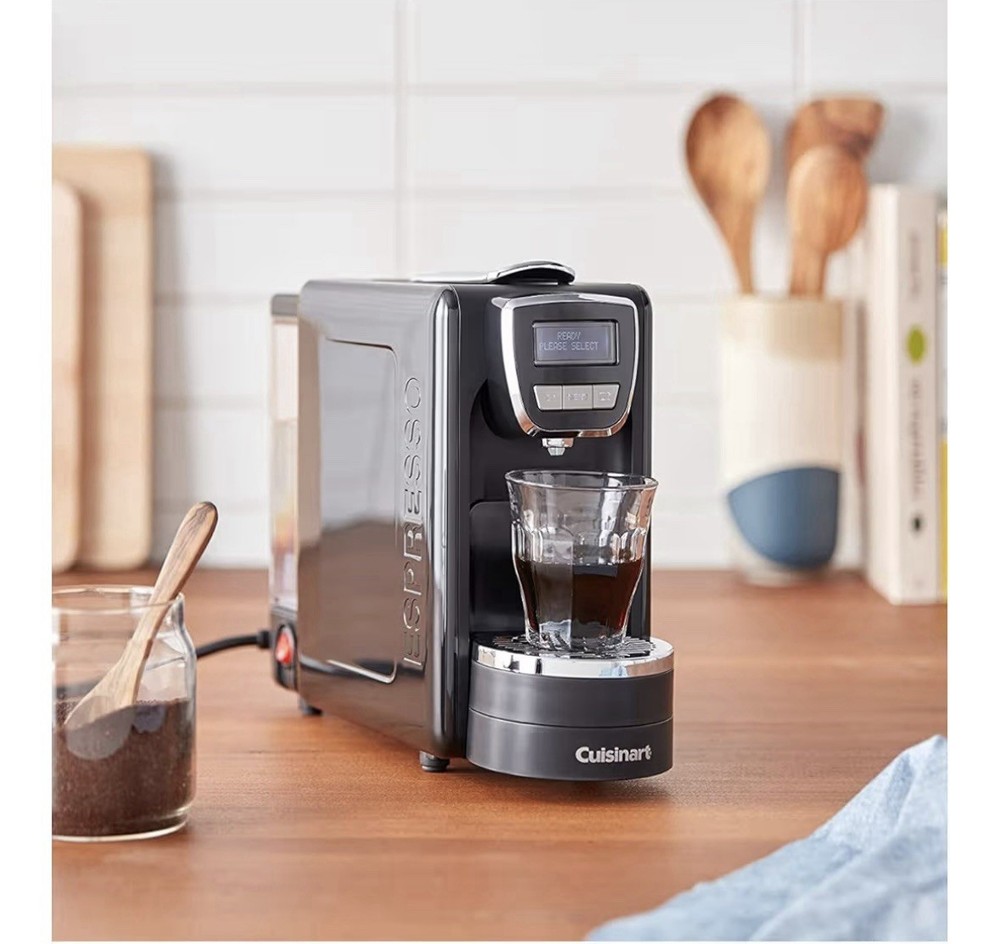 Cuisinart EM-15 Espresso Defined Programmable Espresso Machine Nespresso- Black