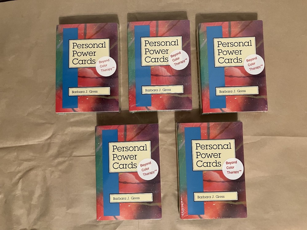 Barbara Gress - Personal Power Cards (5) - New