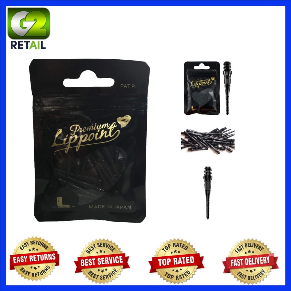 Versatile 30 Count Soft Tip Dart Points |  Quality - 2BA Standard