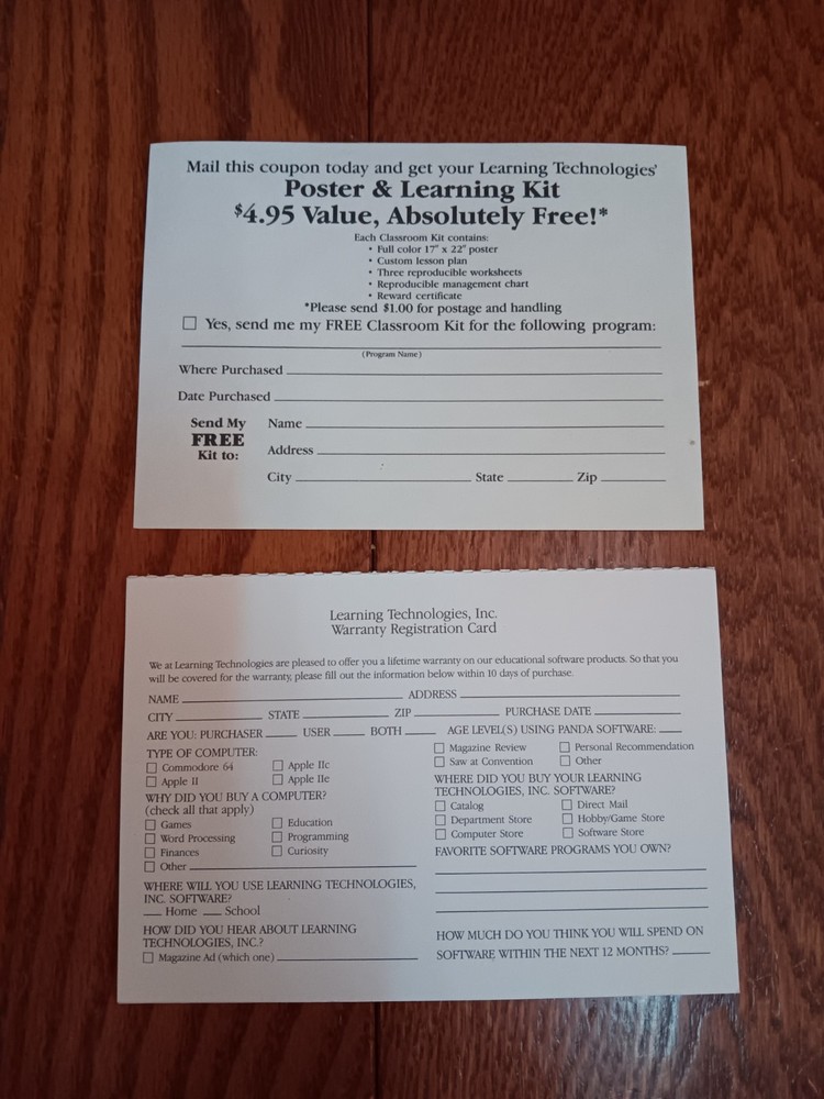 Commodore64 Speedy Delivery Thinking Strategy Series Panda Learbing Technologies