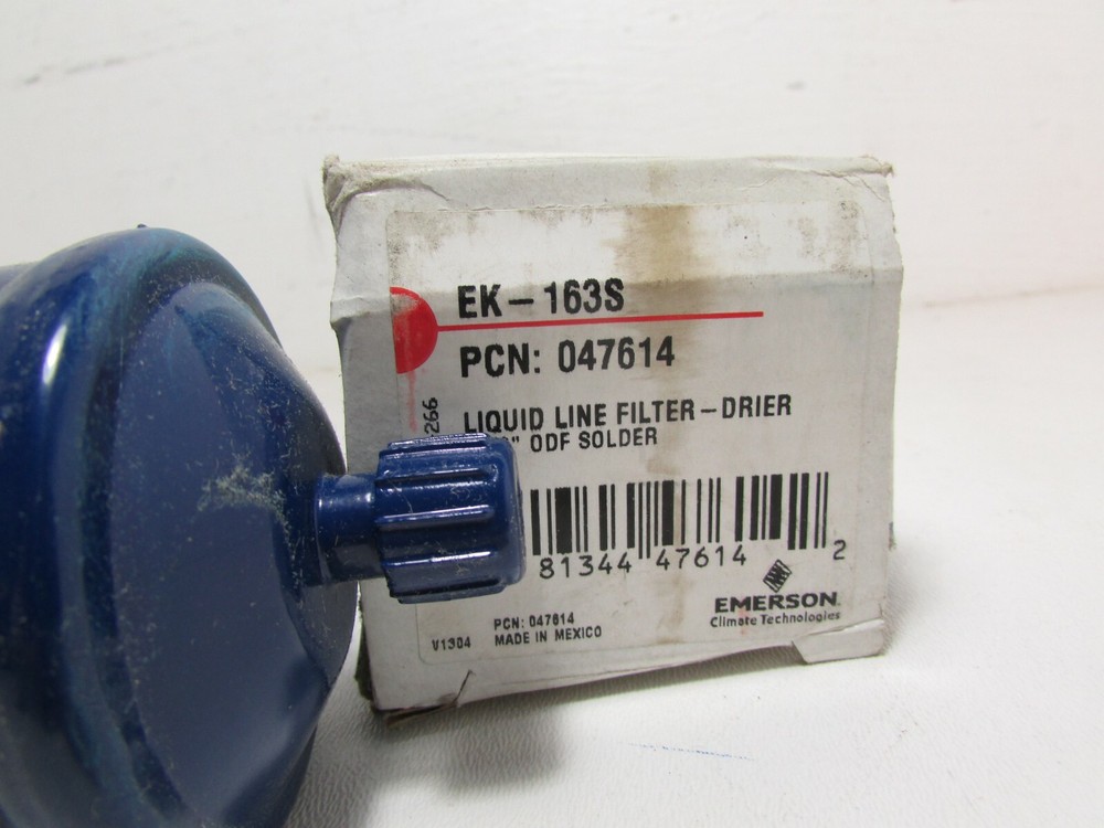 Emerson Extra Klean Liquid Line Filter Drier Ek163s b
