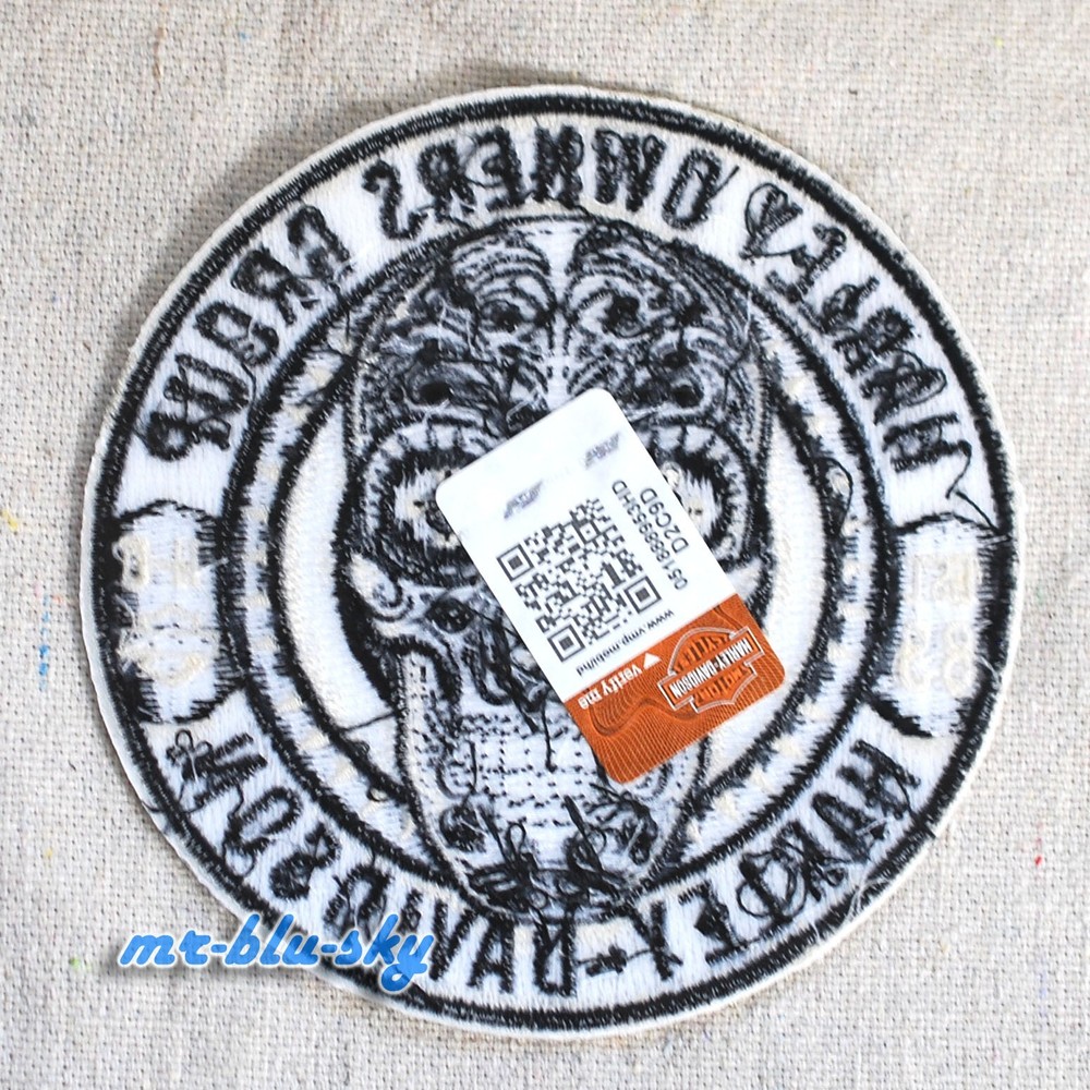 Sugar Skull Patch ~ Harley Davidson Owners Group