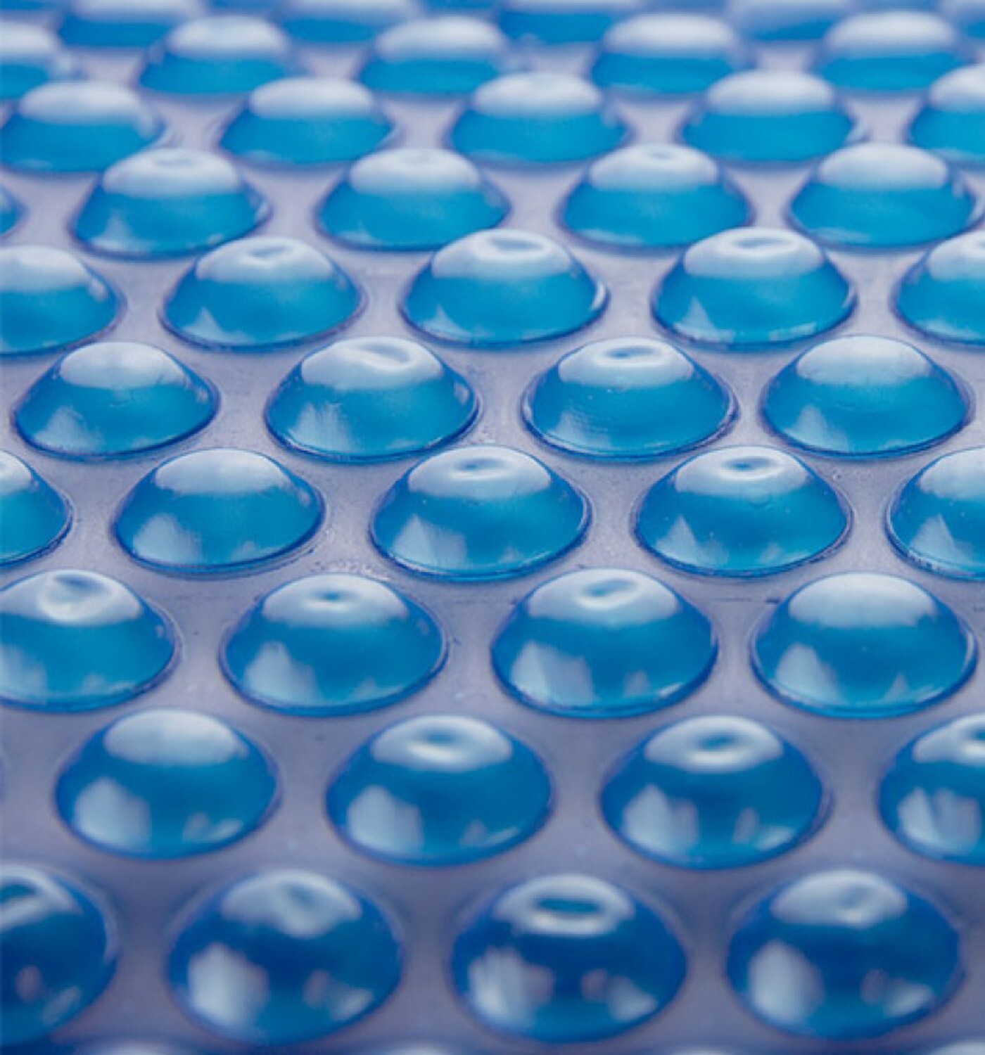 1200 Series Blue Swimming Pool Solar Blanket Cover w/ Grommet Kit - Choose Size