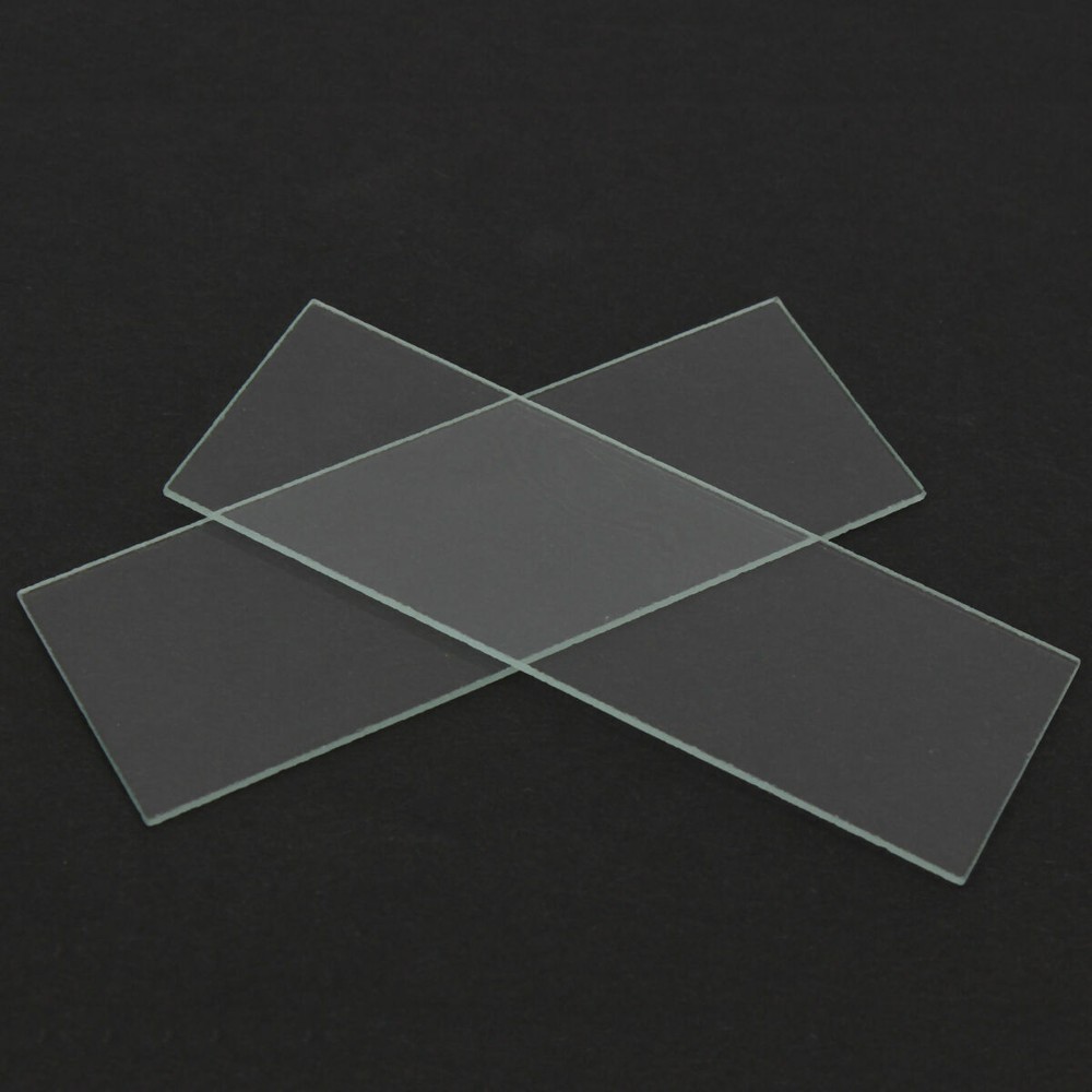 5pcs 1mm Concave Cavity Glass Coverslips Microscope Slide Set Thickness Lab Tool